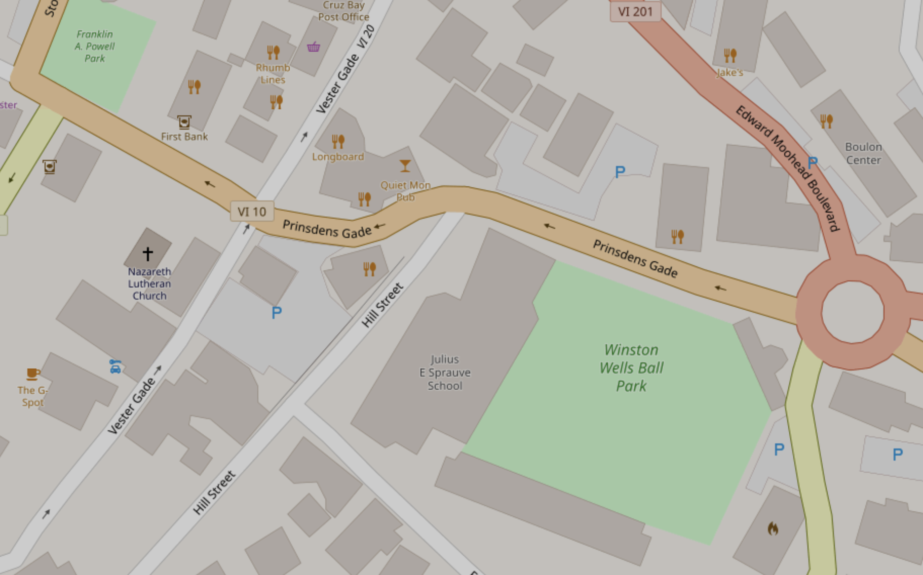 St John location at JESS